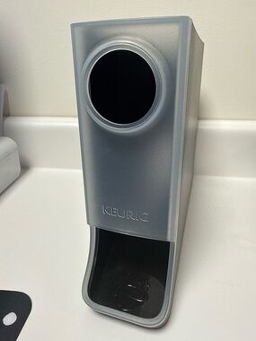 Keurig Silver Frosted Coffee Pod Tower Dispenser